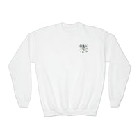 Disco Yeti Gildan Youth Crewneck Sweatshirt