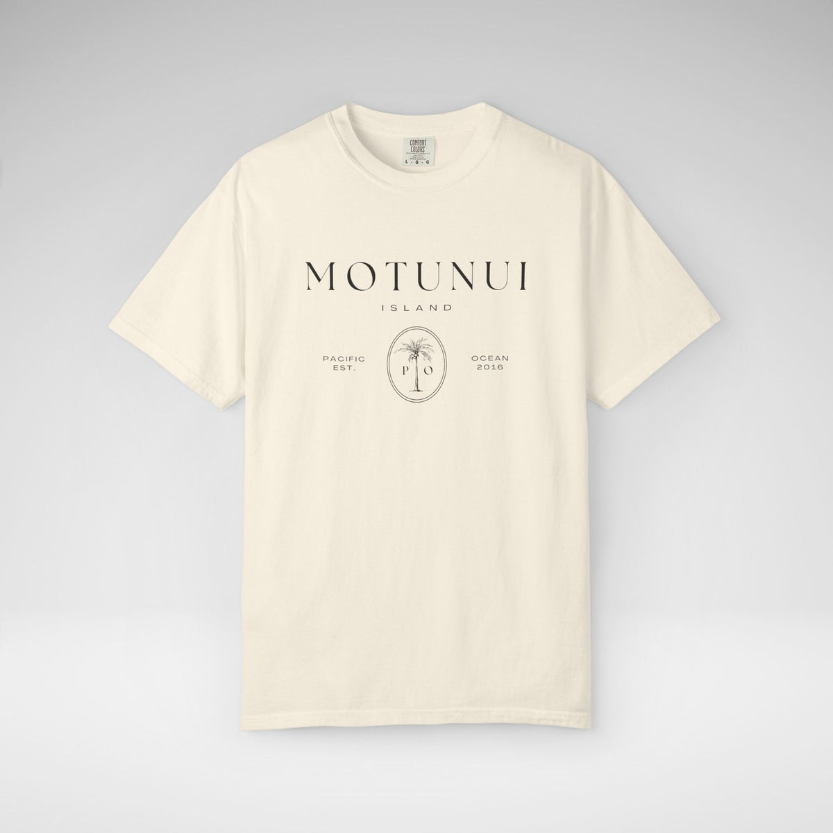 Motunui Island Comfort Colors Unisex Garment-Dyed T-shirt