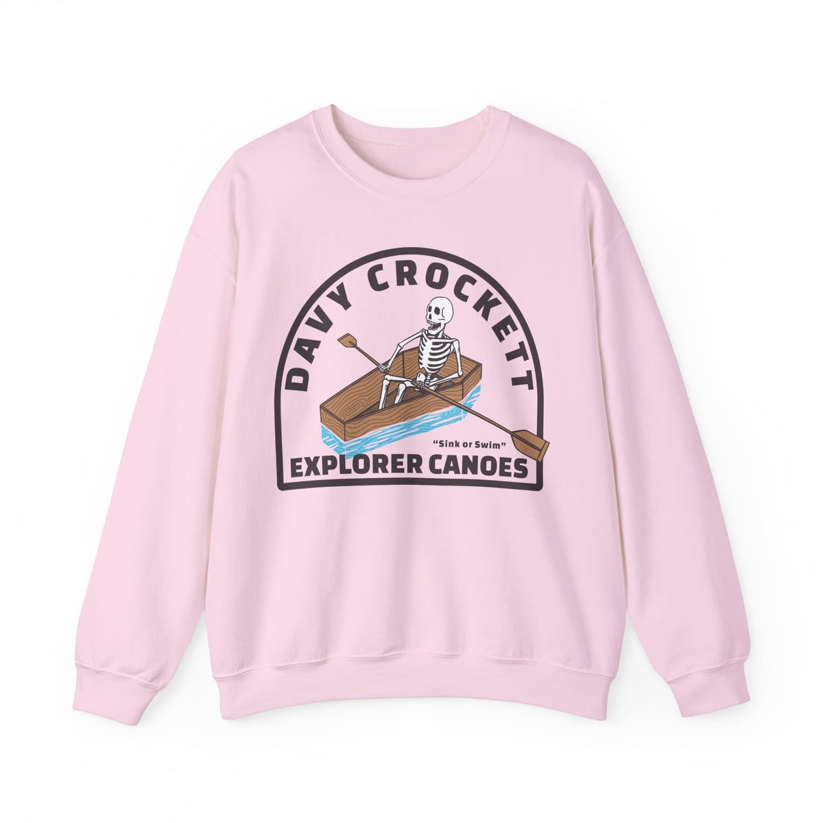 Davy Crockett Explorer Canoes Gildan Unisex Heavy Blend™ Crewneck Sweatshirt