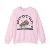 Davy Crockett Explorer Canoes Gildan Unisex Heavy Blend™ Crewneck Sweatshirt