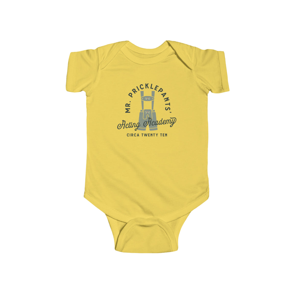 Mr. Pricklepants’ Acting Academy Rabbit Skins Infant Fine Jersey Bodysuit