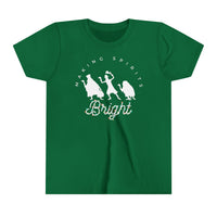 Making Spirits Bright Bella Canvas Youth Short Sleeve Tee