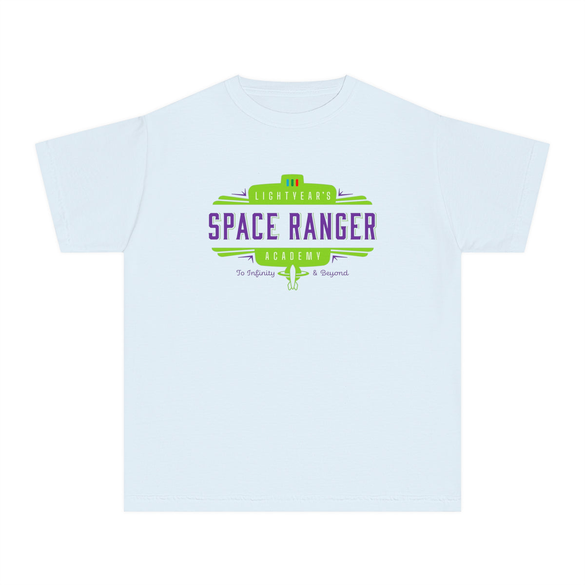 Lightyear's Space Ranger Academy Comfort Colors Youth Midweight Tee