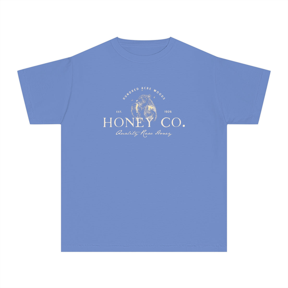 Hundred Acre Woods Honey Co. Comfort Colors Youth Midweight Tee