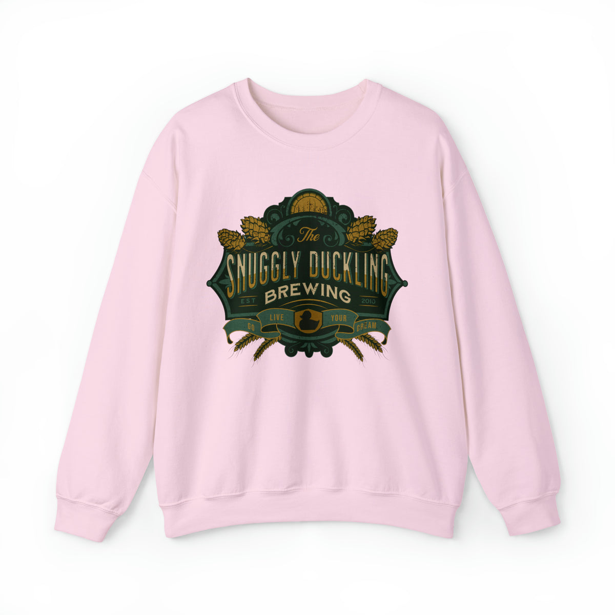 The Snuggly Duckling Brewing Gildan Unisex Heavy Blend™ Crewneck Sweatshirt