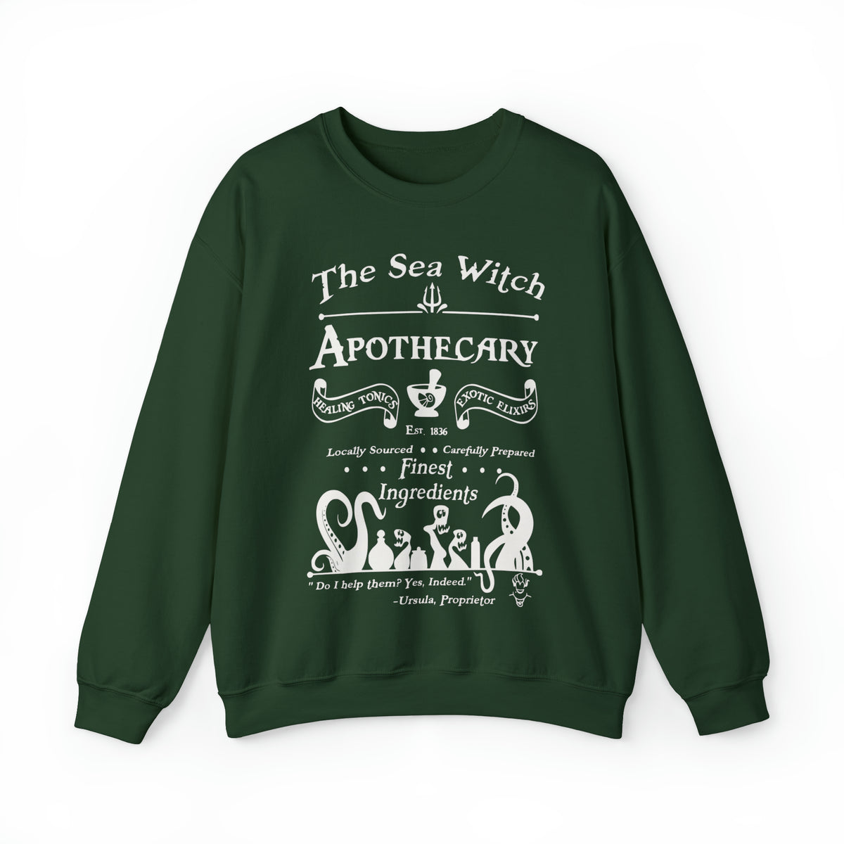 Sea Witch Apothecary Gildan Unisex Heavy Blend™ Crewneck Sweatshirt