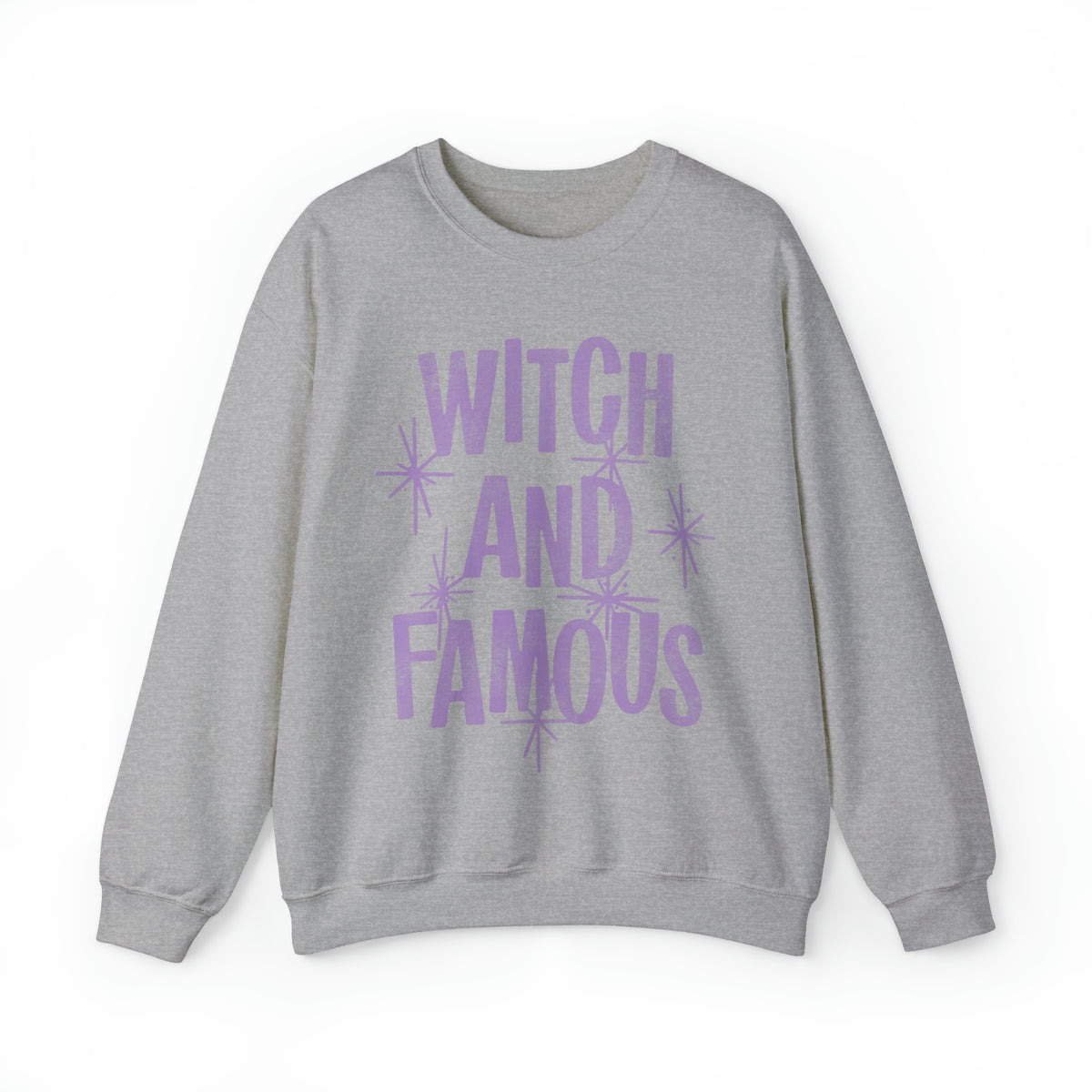 Witch and Famous Gildan Unisex Heavy Blend™ Crewneck Sweatshirt