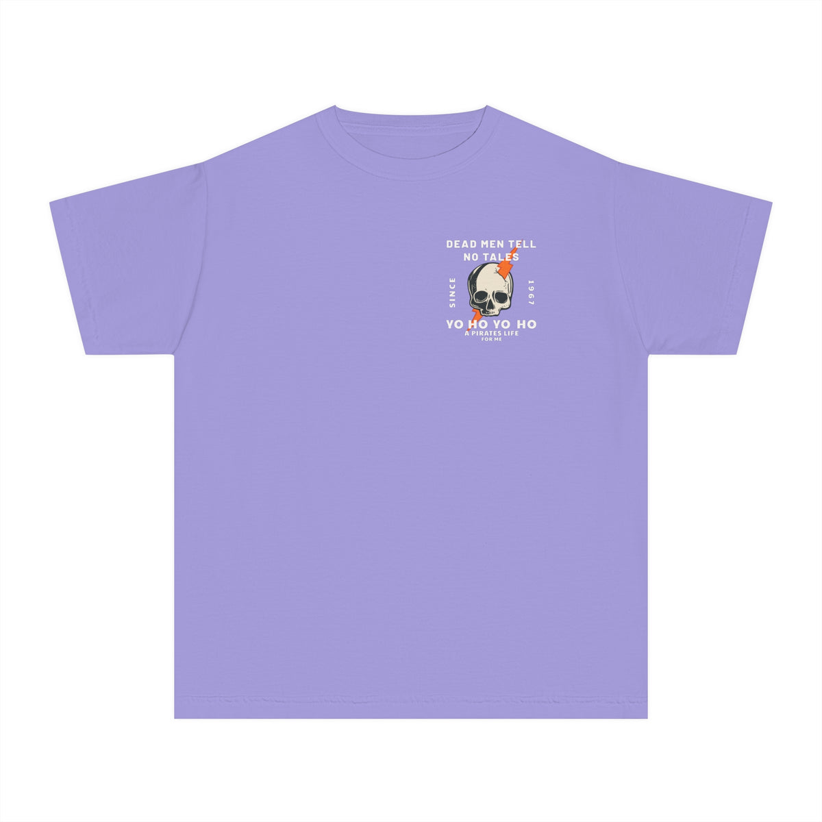 Dead Men Tell No Tales Comfort Colors Youth Midweight Tee