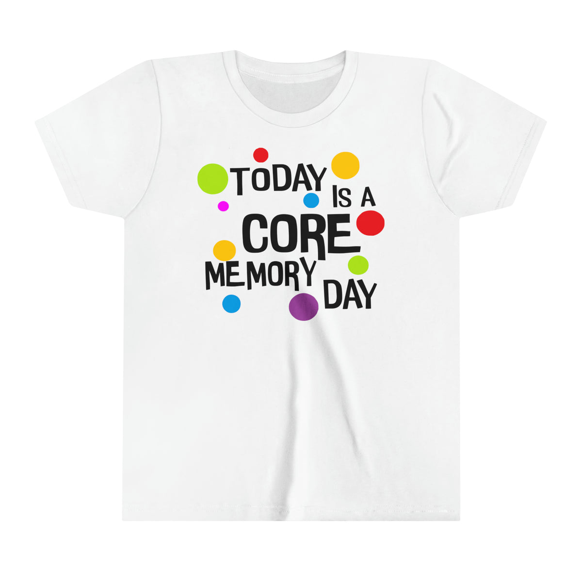 Core Memory Day Bella Canvas Youth Short Sleeve Tee
