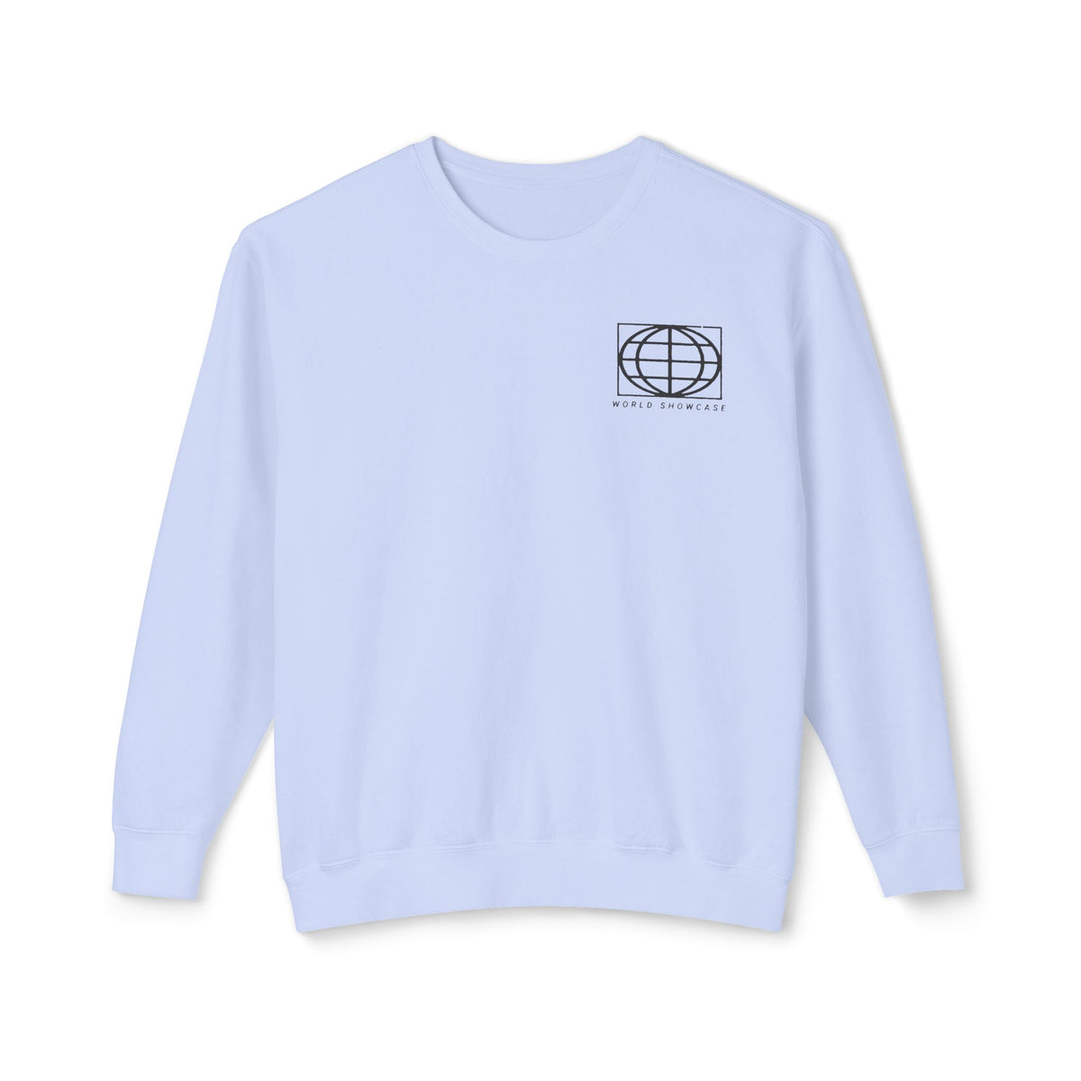 Drink Around the World Tour Unisex Lightweight Comfort Colors Crewneck Sweatshirt
