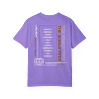 Drink Around The World Tour Comfort Colors Unisex Garment-Dyed T-shirt