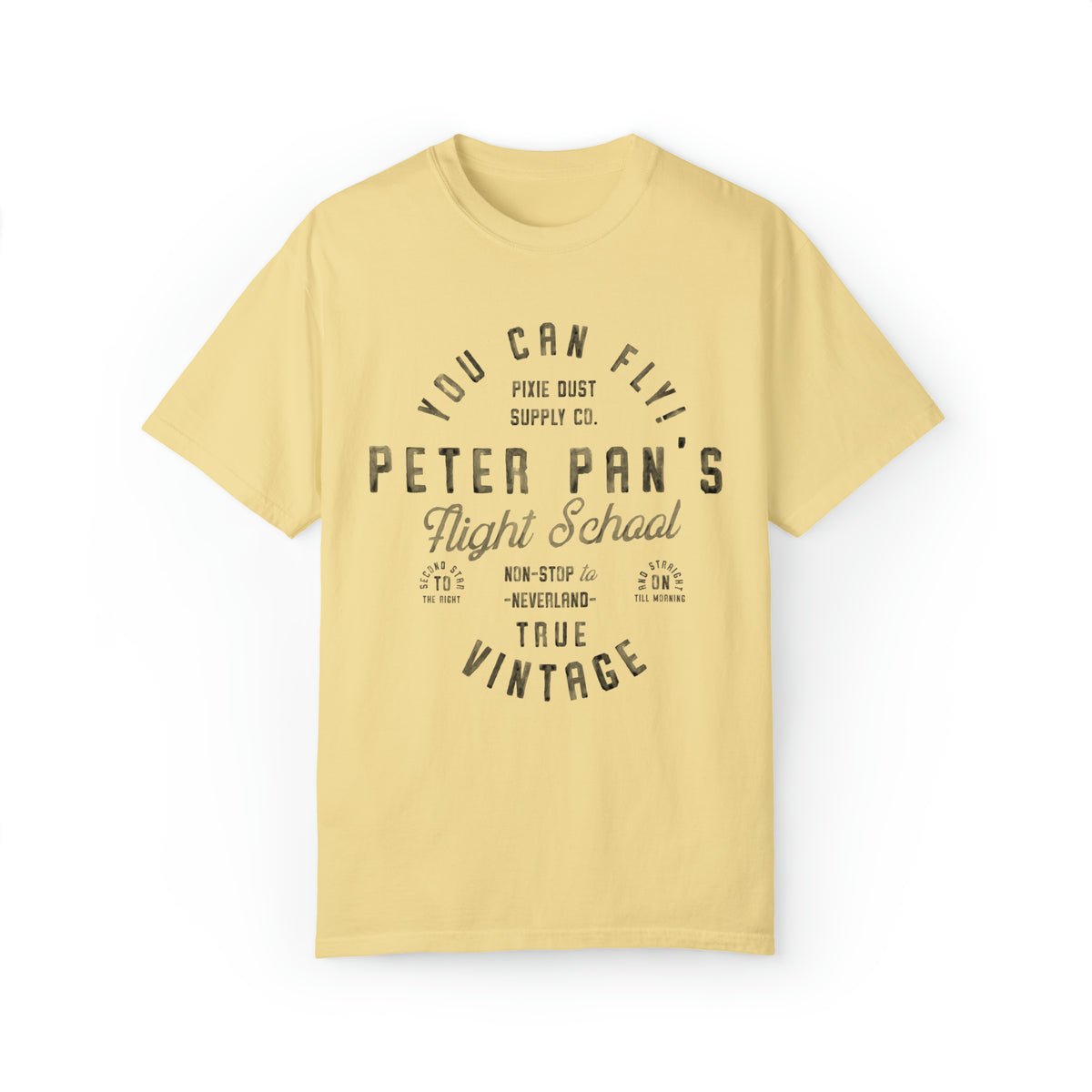 Peter Pan's Flight School Comfort Colors Unisex Garment-Dyed T-shirt