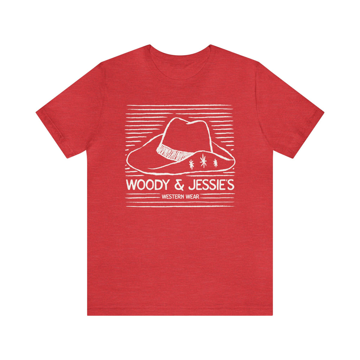 Woody & Jessie's Western Wear Bella Canvas Unisex Jersey Short Sleeve Tee
