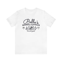 Belle’s Books & Candles Bella Canvas Unisex Jersey Short Sleeve Tee