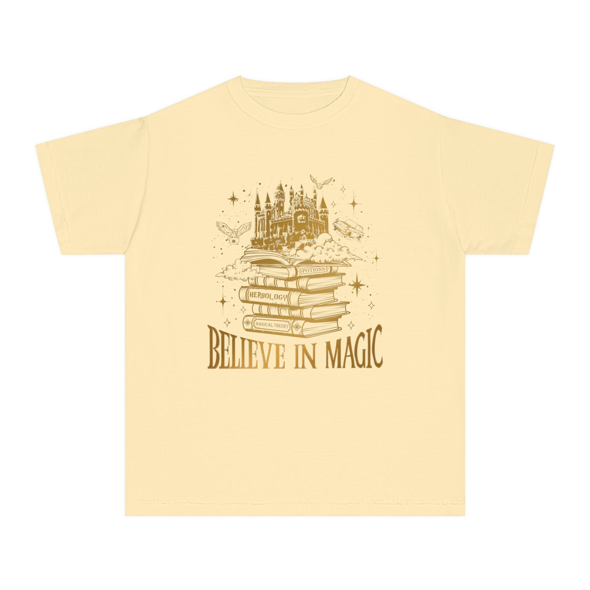 Believe in Magic Comfort Colors Youth Midweight Tee