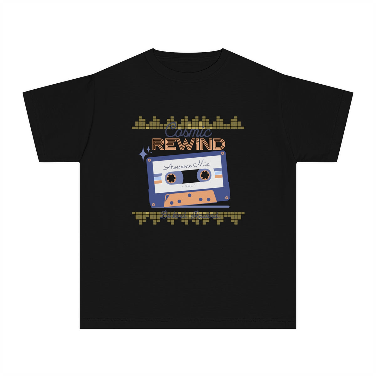 Cosmic Rewind Comfort Colors Youth Midweight Tee