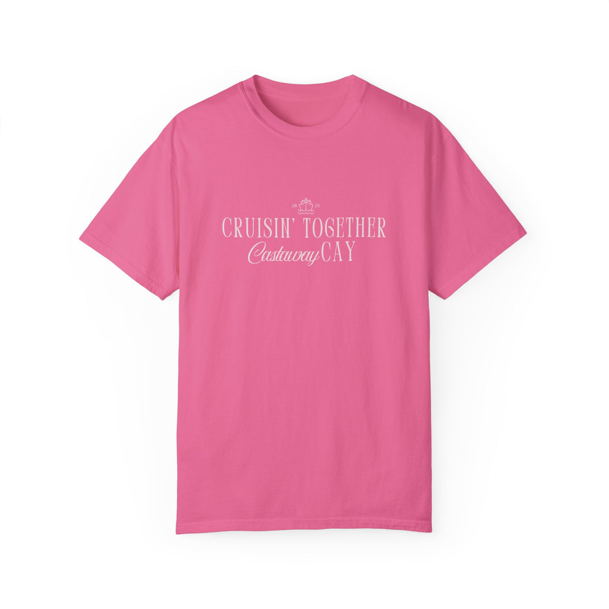 Cruisin' Together Castaway Cay Comfort Colors Unisex Garment-Dyed T-shirt