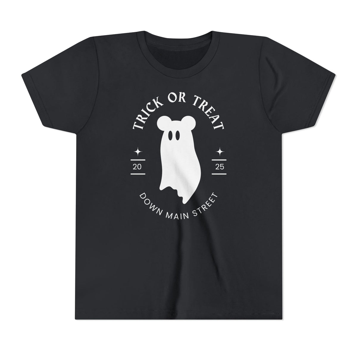 Trick or Treat Down Main Street Youth Short Sleeve Tee