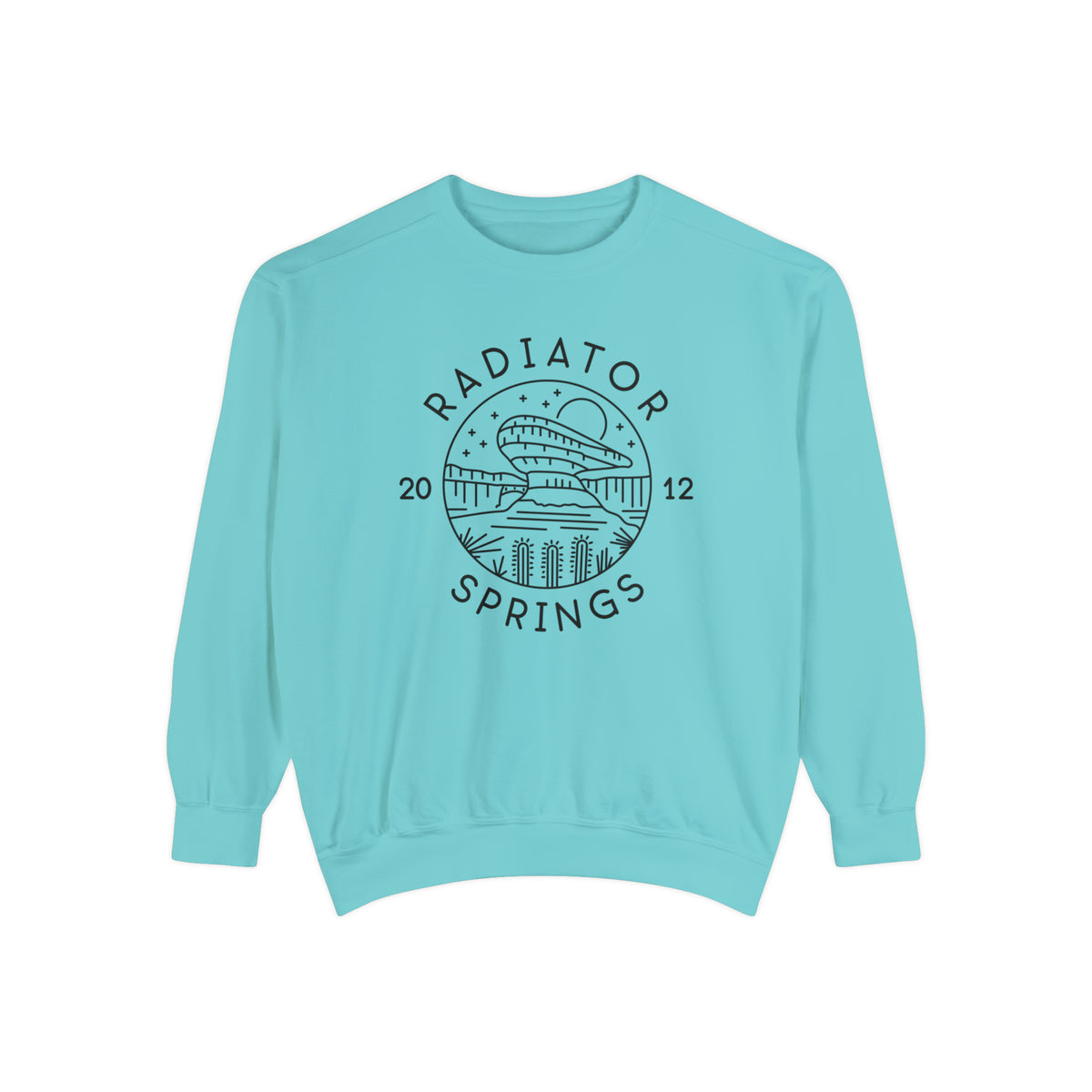 Radiator Springs Comfort Colors Unisex Garment-Dyed Sweatshirt