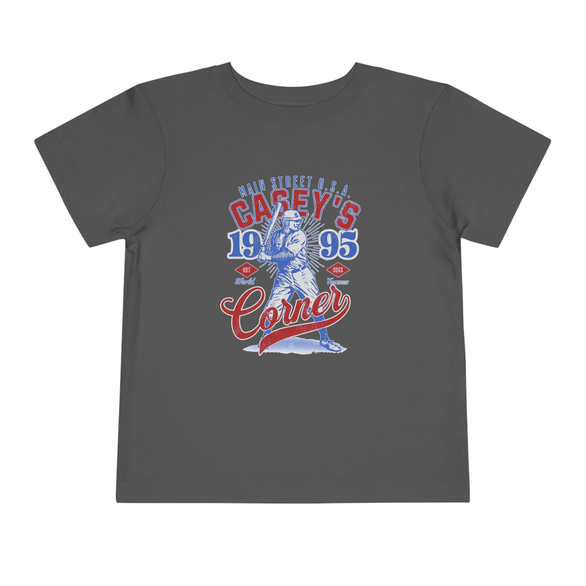Casey’s Corner Distressed Bella Canvas Toddler Short Sleeve Tee