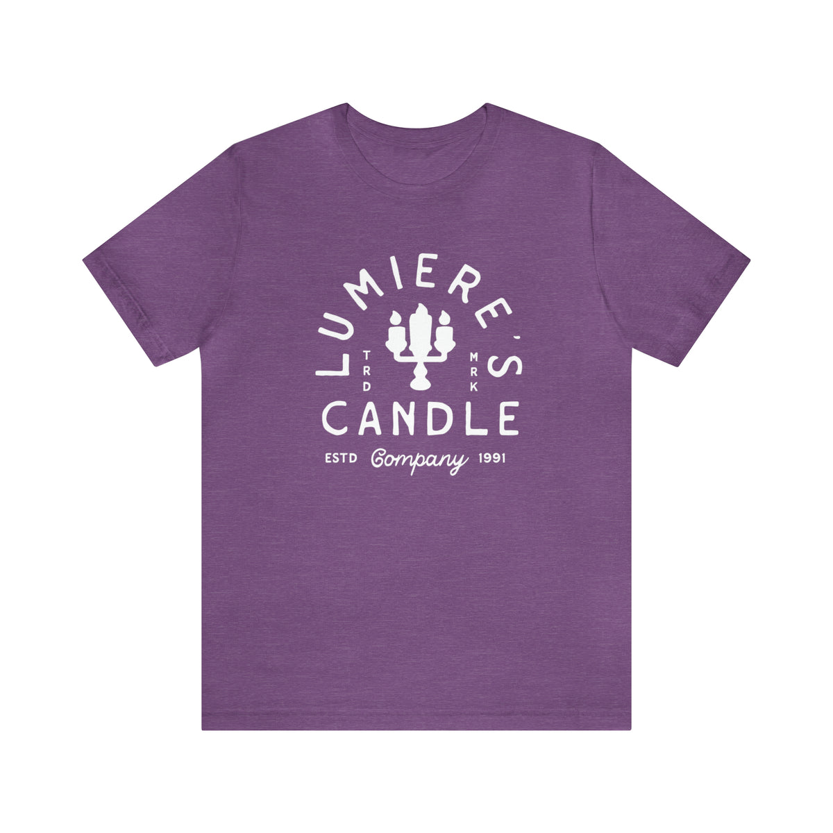 Lumiere’s Candle Company Bella Canvas Unisex Jersey Short Sleeve Tee