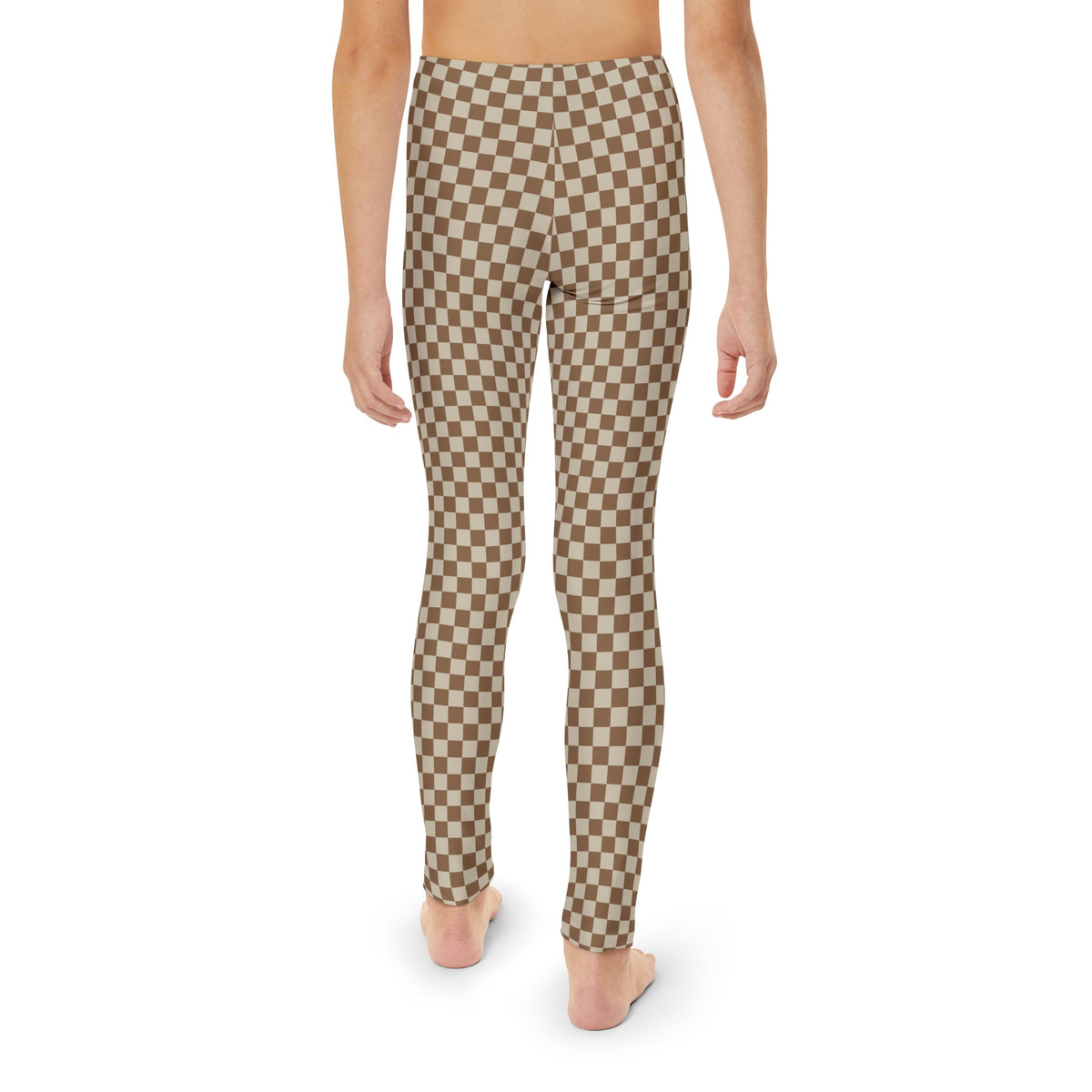 Checked Youth Full-Length Leggings