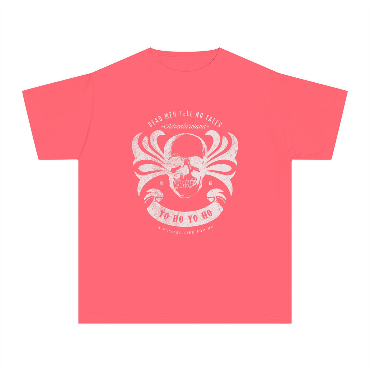 Dead Men Tell No Tales Comfort Colors Youth Midweight Tee