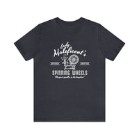 Maleficent’s Spinning Wheels Bella Canvas Unisex Jersey Short Sleeve Tee