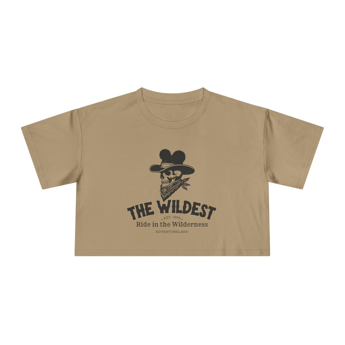 The Wildest Ride in the Wilderness Women's Crop Tee