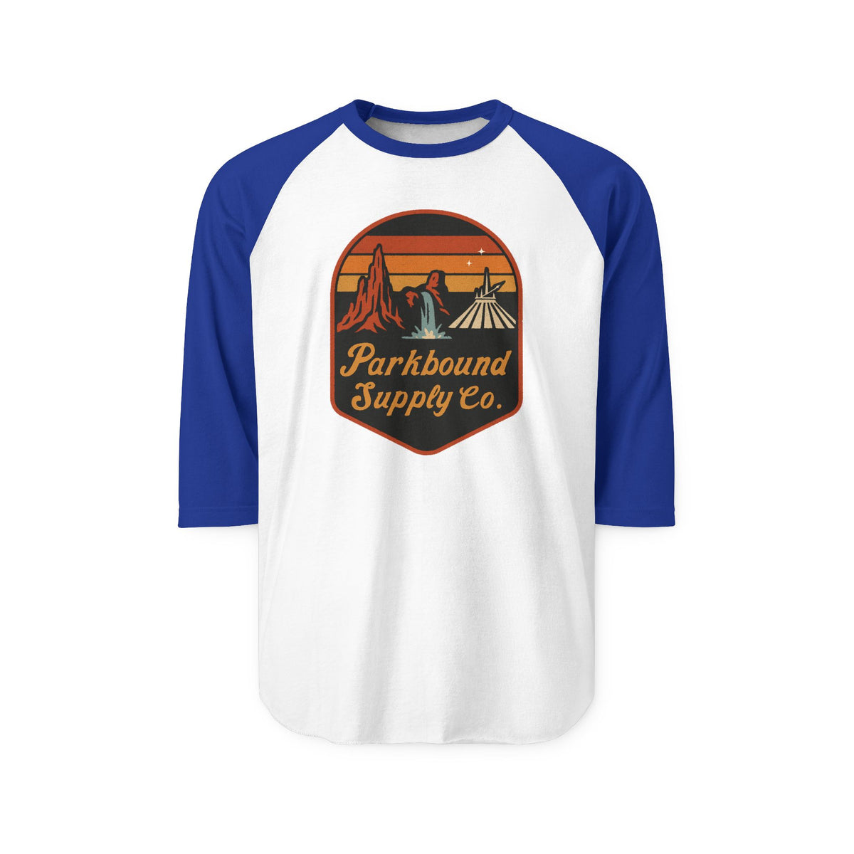 The Triple Mountain Badge Raglan Shirt