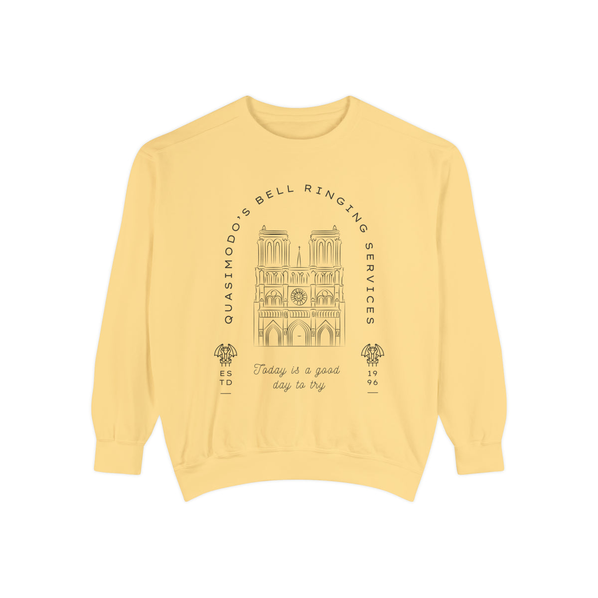 Quasimodo's Bell Ringing Services Comfort Colors Unisex Garment-Dyed Sweatshirt