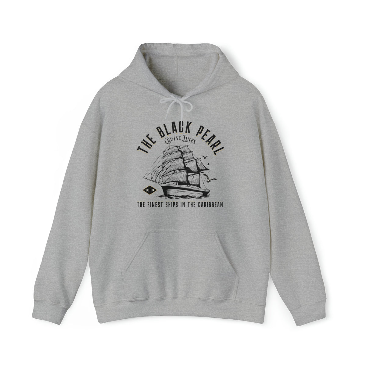 Black Pearl Cruise Lines Gildan Unisex Heavy Blend™ Hooded Sweatshirt