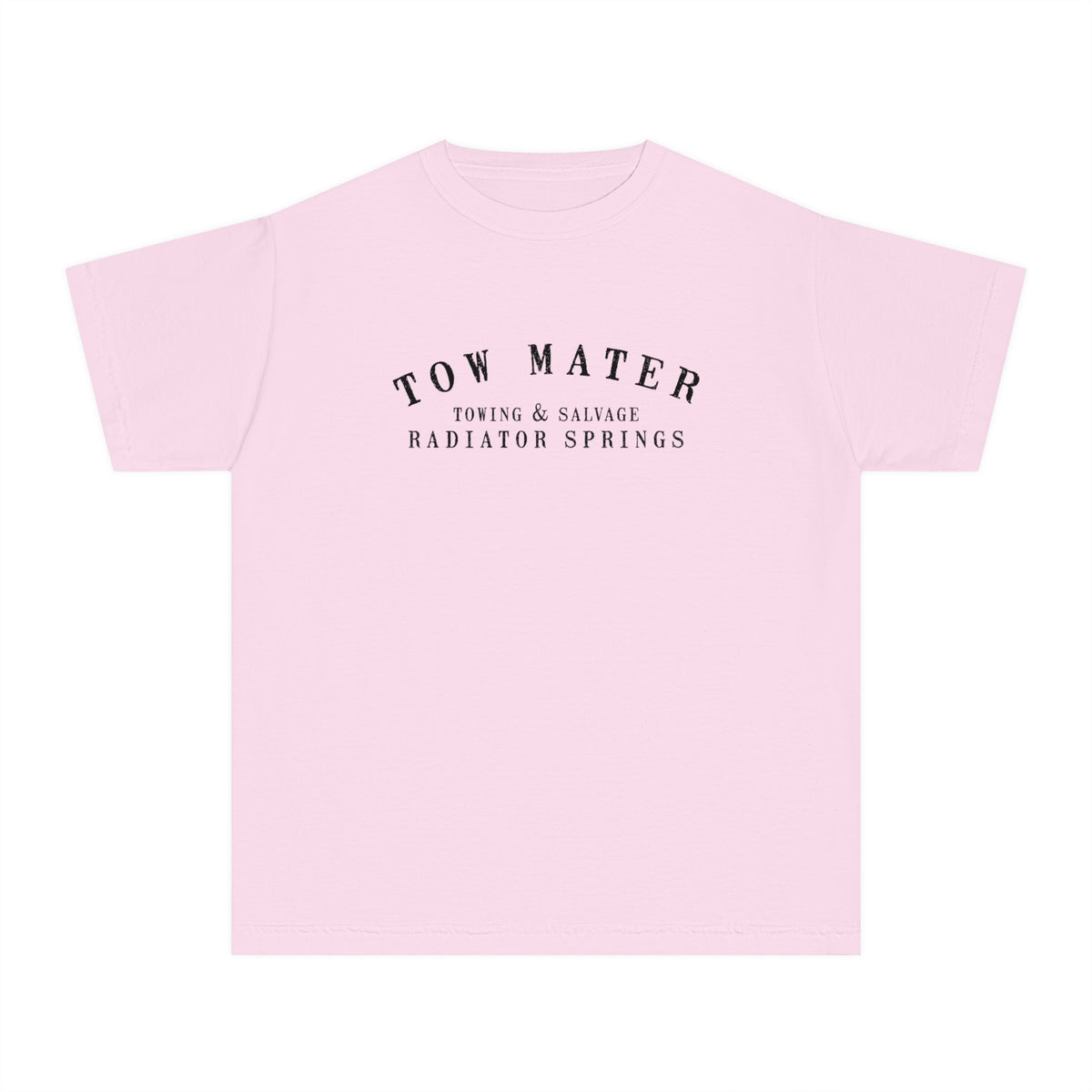 Tow Mater Towing & Salvage Comfort Colors Youth Midweight Tee