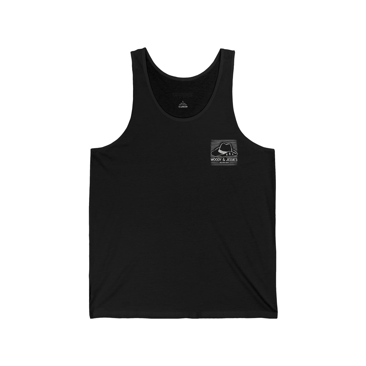 Woody & Jessie's Western Wear Bella Canvas Unisex Jersey Tank