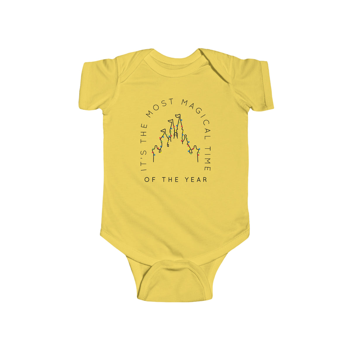 Most Magical Time Of The Year Rabbit Skins Infant Fine Jersey Bodysuit