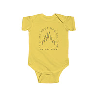 Most Magical Time Of The Year Rabbit Skins Infant Fine Jersey Bodysuit