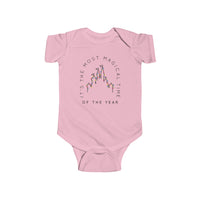Most Magical Time Of The Year Rabbit Skins Infant Fine Jersey Bodysuit