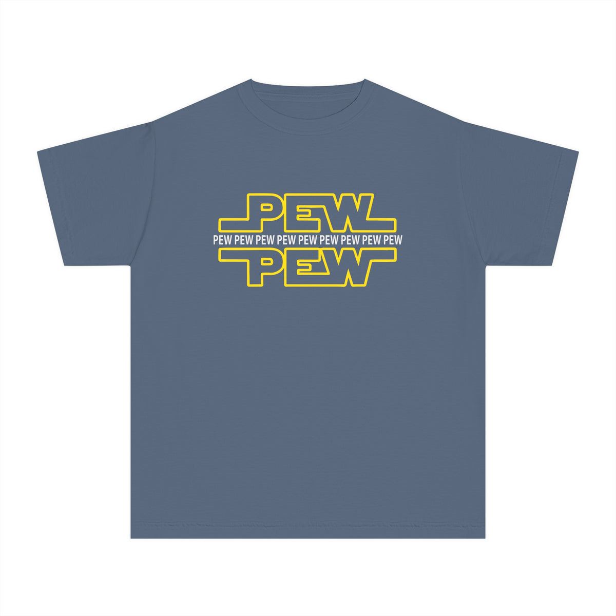 PEW PEW PEW Comfort Colors Youth Midweight Tee