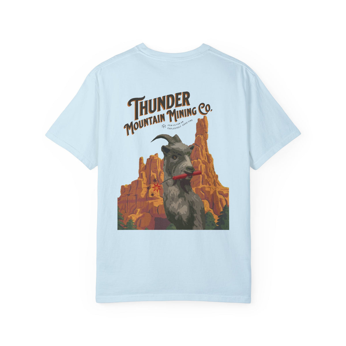 Thunder Mountain Mining Co. Comfort Colors Unisex Garment-Dyed T-shirt