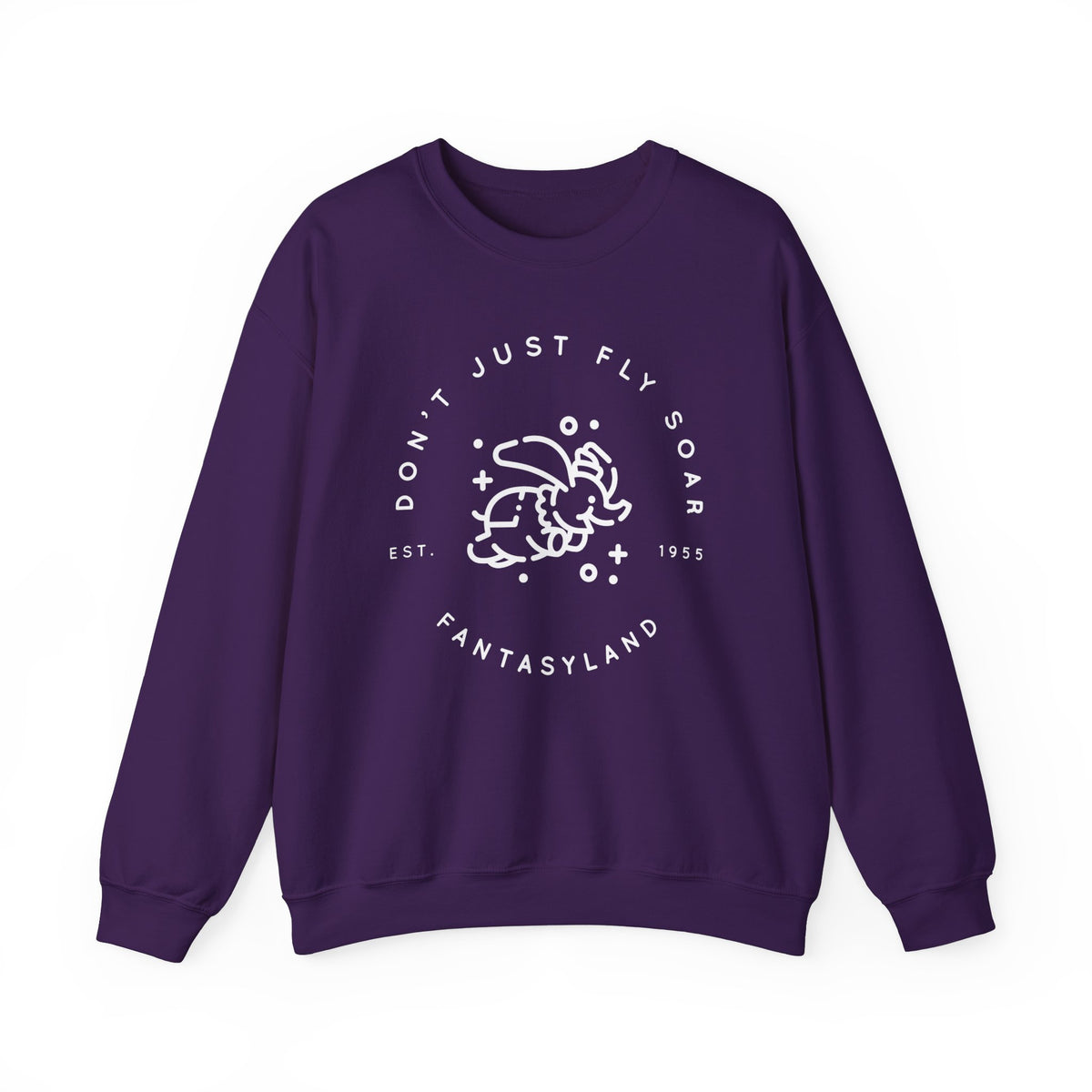 Don't Just Fly, Soar Gildan Unisex Heavy Blend™ Crewneck Sweatshirt