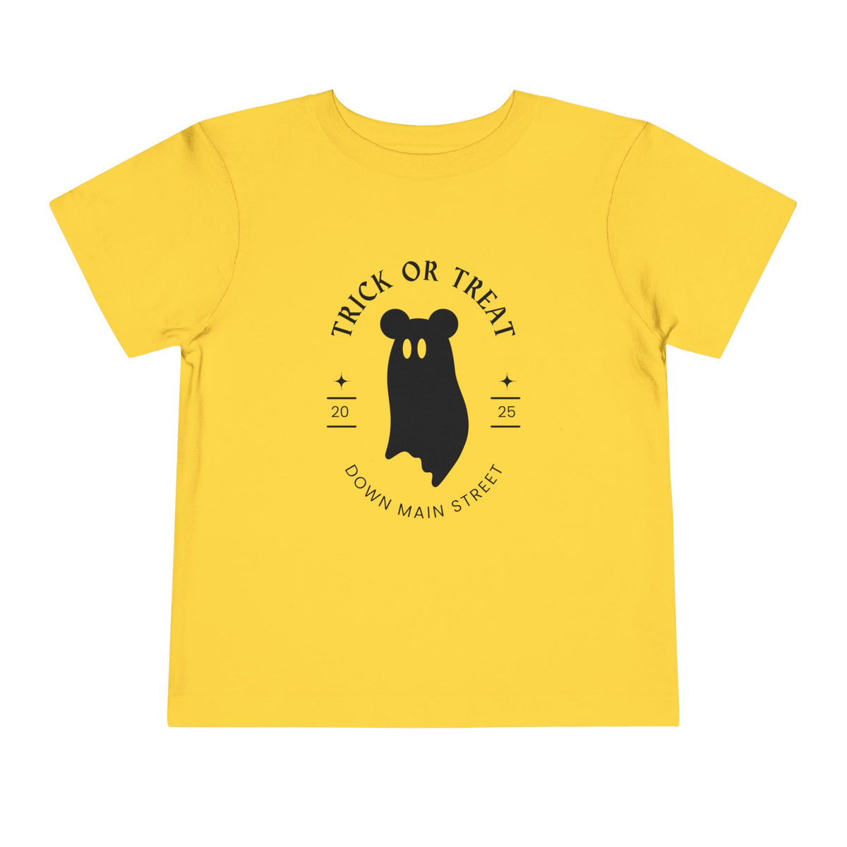 Trick or Treat Down Main Street Toddler Short Sleeve Tee