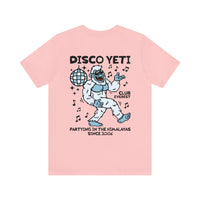 Disco Yeti Bella Canvas Unisex Jersey Short Sleeve Tee