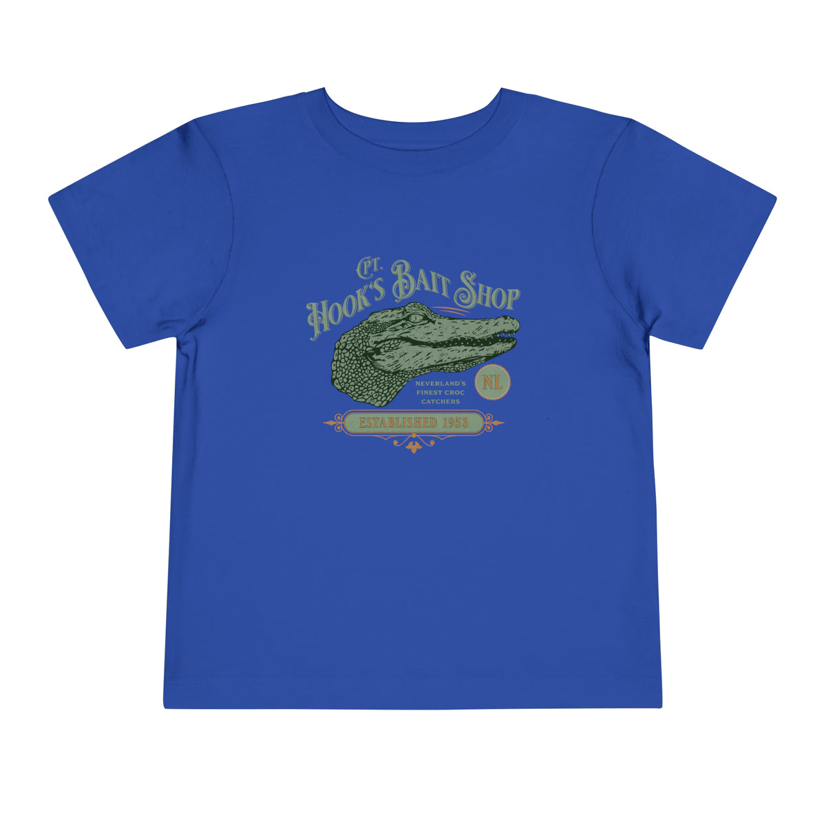 Captain Hook’s Bait Shop Bella Canvas Toddler Short Sleeve Tee