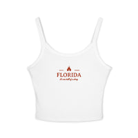 Florida It's One Hell of a Drug Women's Spaghetti Strap Tank Top