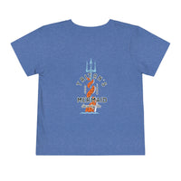 Triton's Mermaid Security Bella Canvas Toddler Short Sleeve Tee