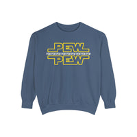 PEW PEW PEW Comfort Colors Unisex Garment-Dyed Sweatshirt