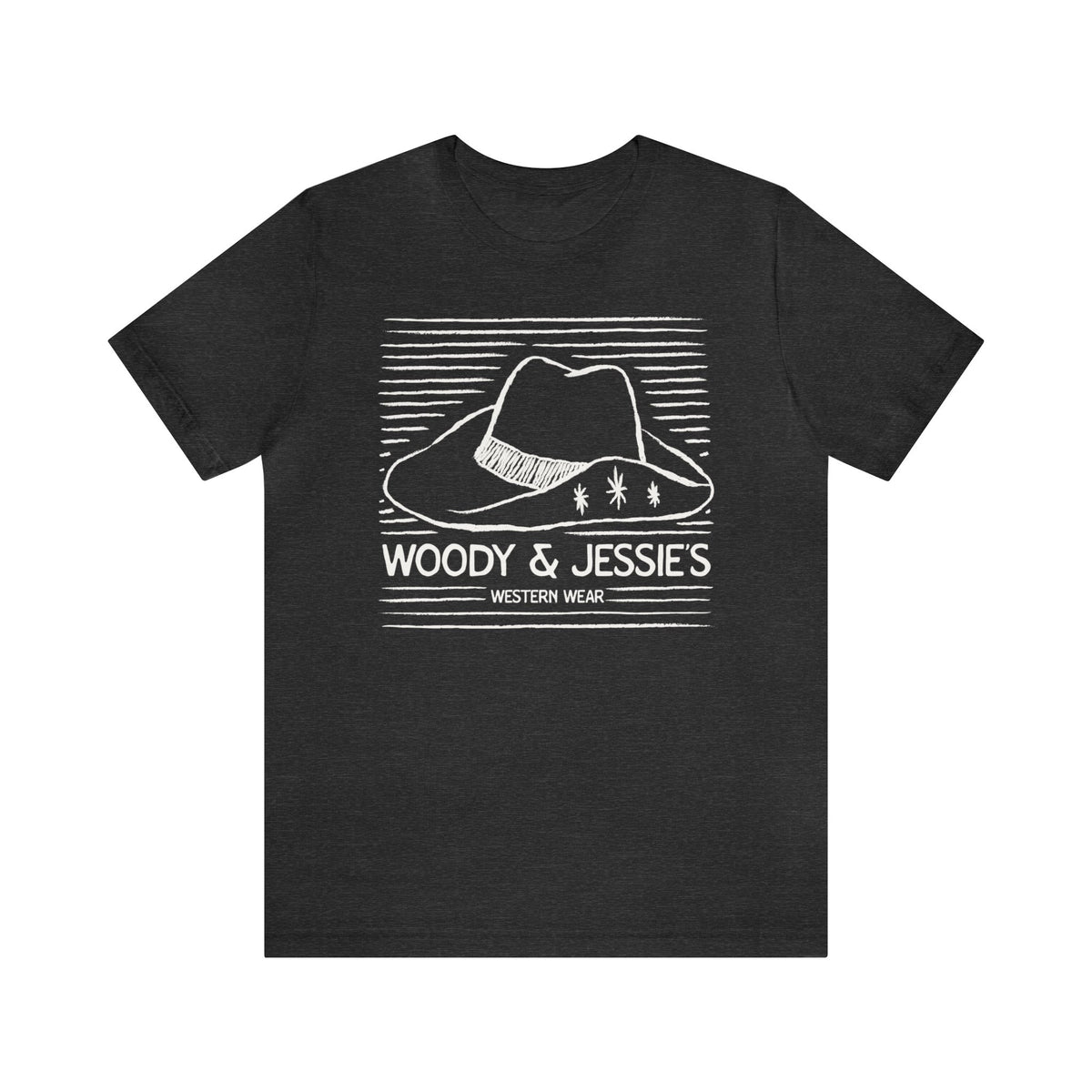 Woody & Jessie's Western Wear Bella Canvas Unisex Jersey Short Sleeve Tee