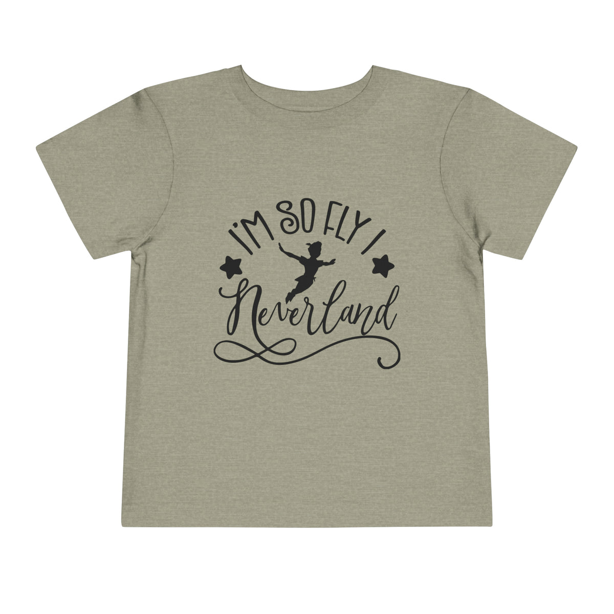 I'm So Fly I Neverland Bella Canvas Toddler Short Sleeve Tee