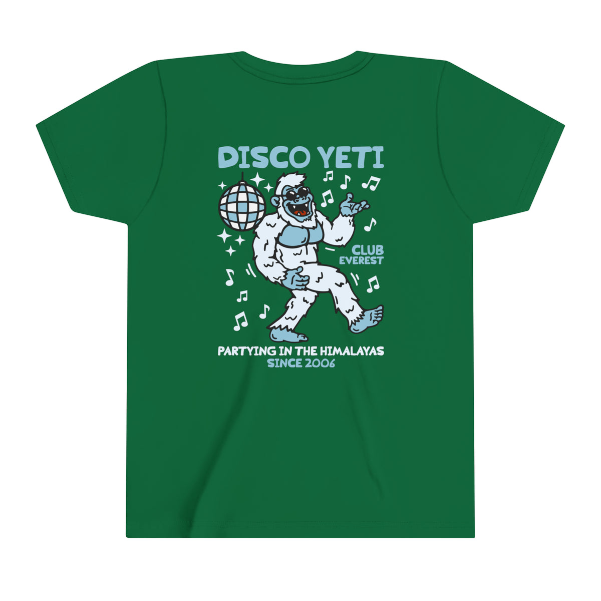 Disco Yeti Bella Canvas Youth Short Sleeve Tee