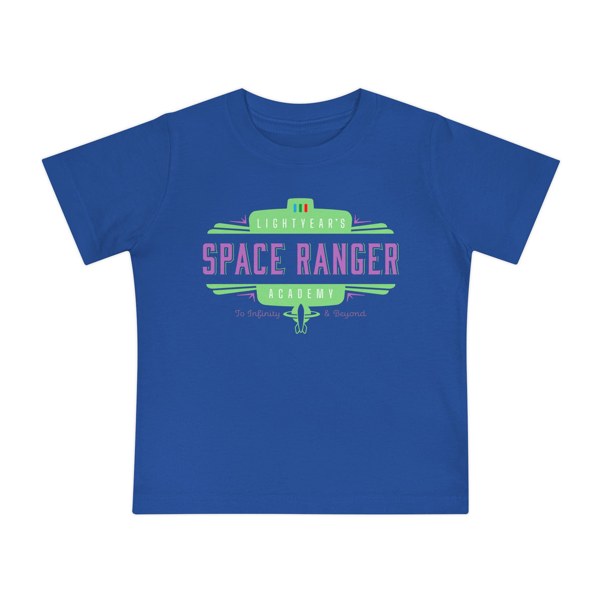 Lightyear's Space Ranger Academy Bella Canvas Baby Short Sleeve T-Shirt